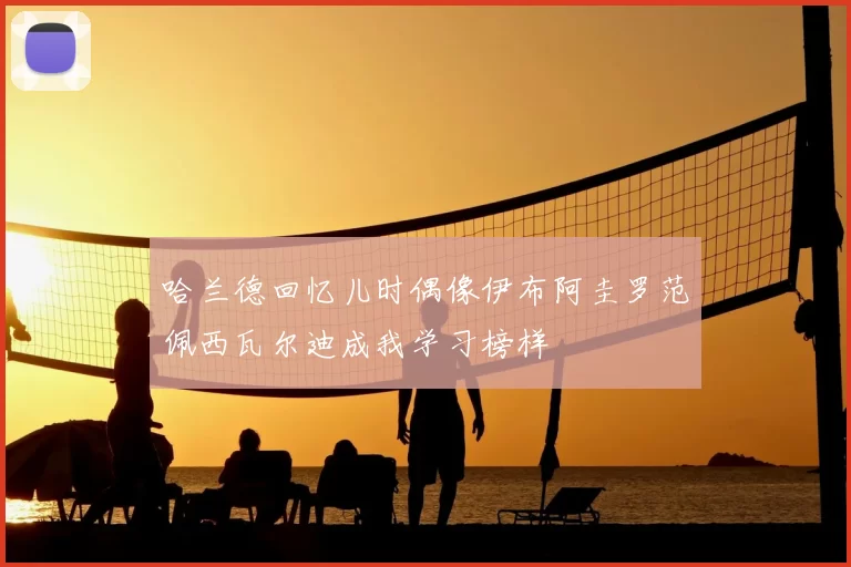 哈兰德回忆儿时偶像伊布阿圭罗范佩西瓦尔迪成我学习榜样