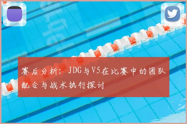 赛后分析：JDG与V5在比赛中的团队配合与战术执行探讨