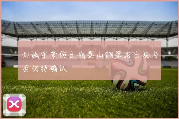 刘诚宇带伤出战泰山铜梁龙出场与否仍待确认