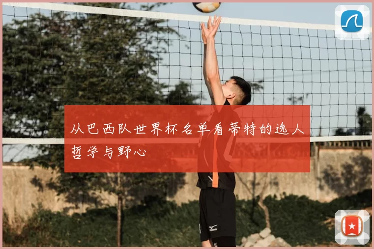 从巴西队世界杯名单看蒂特的选人哲学与野心